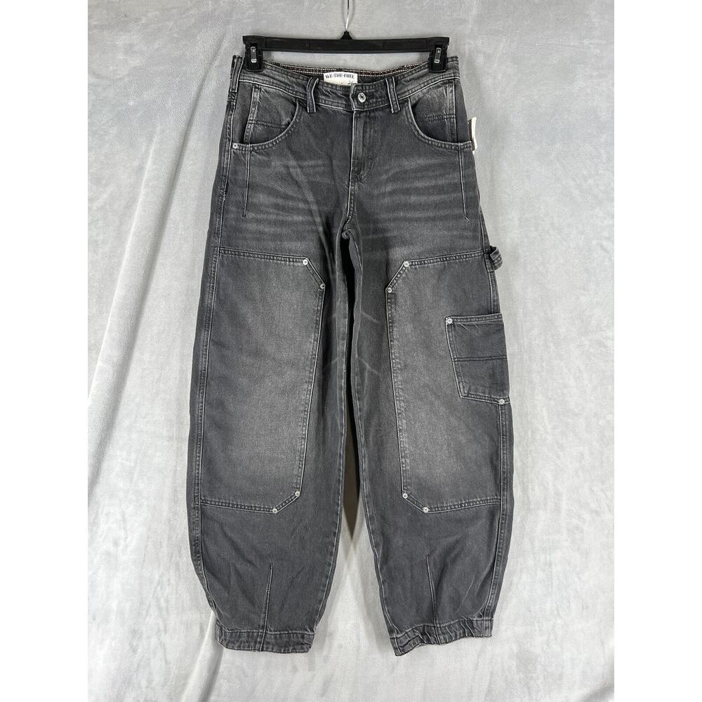 Free People Gray Women's Jeans
